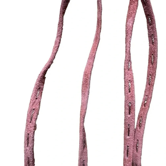 Gibson Latimer Coral Strappy Block Heel Leather Sandals womens size 8 - Picture 11 of 11